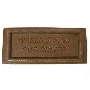 World's Best Bus Driver Bar-Large