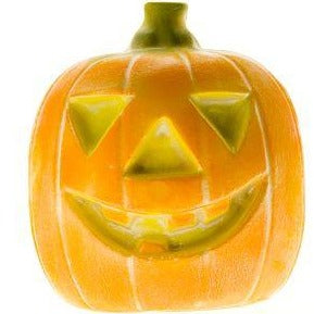 3D Solid Pumpkin-Lustered